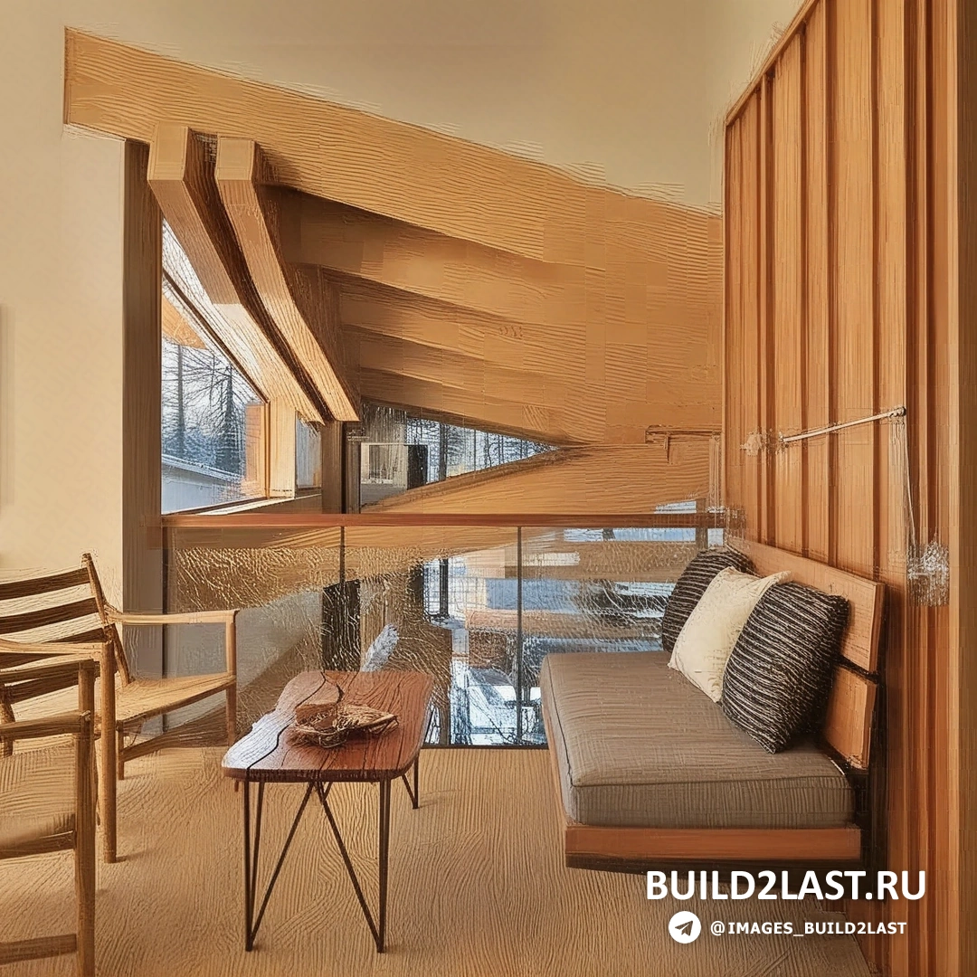 Загородный дом "Mazama House" в зимний период, покрытый снегом и окруженный зимним лесом